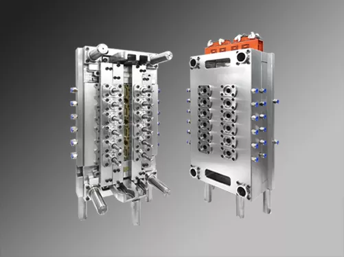 12-cavity cosmetic preform mold