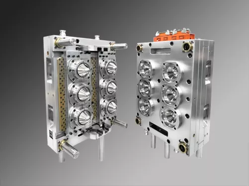 6 cavity wide mouth preform mould tool