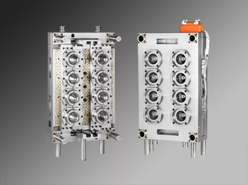 8 cavity wide mouth preform mould tool